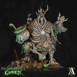 3D Printed Archvillain Games Mother Glutkin Griefharvest Coven 28 32mm D&D (Online Only)
