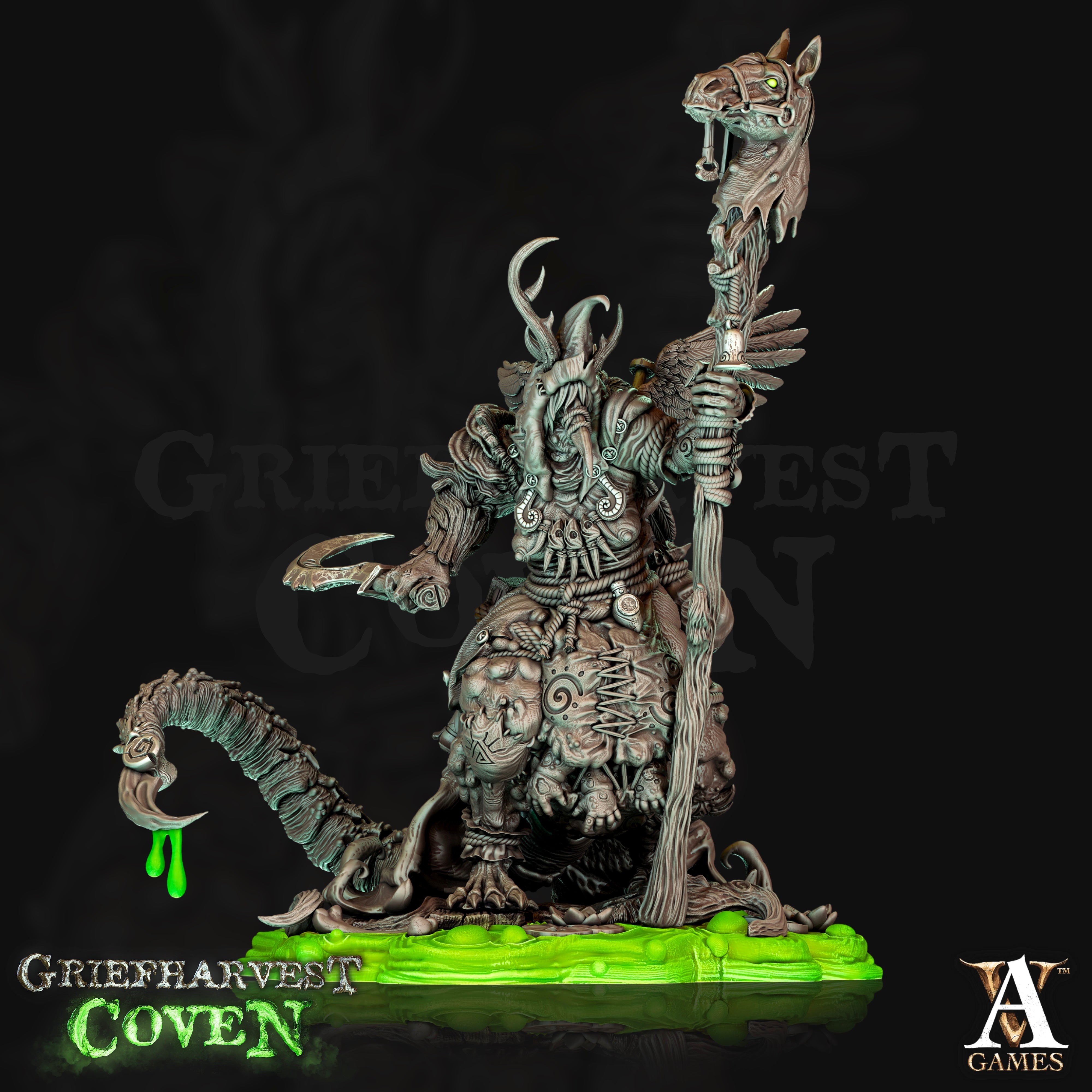 3D Printed Archvillain Games Griefharvest Coven Hardibeth - Whisper of the Woods 28mm 32mm D&D (Online Only)