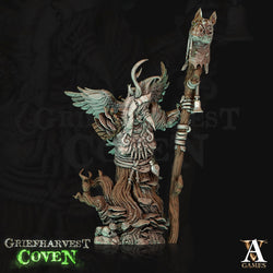 3D Printed Archvillain Games Griefharvest Coven - Sibyl the Dancer Bust 28mm 32mm D&D (Online Only)