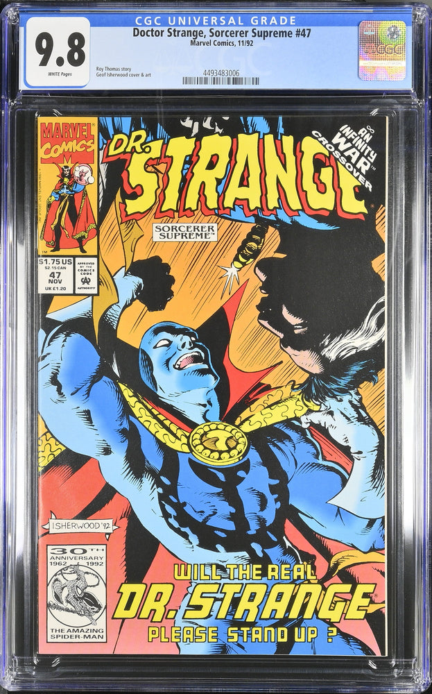Doctor Strange, Sorcerer Supreme #47 (1992) - Graded CGC 9.8 (Online Order Only)