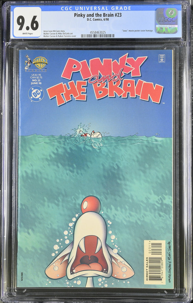 Pinky and the Brain #23 (6/98) Graded CGC 9.6 (Online Order Only)