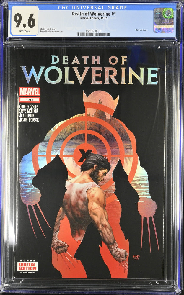 Death of Wolverine #1 (11/14) Graded CGC 9.6 (Online Order Only)