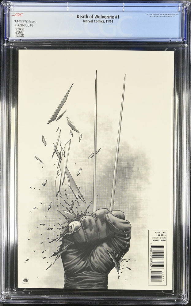 Death of Wolverine #1 (11/14) Graded CGC 9.6 (Online Order Only)
