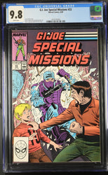 G.I. Joe Special Missions #22 (6/89) Graded CGC 9.8 (Online Order Only)