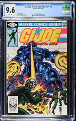 G.I. Joe, A Real American Hero #3 (9/82) Graded CGC 9.6 (Online Order Only)