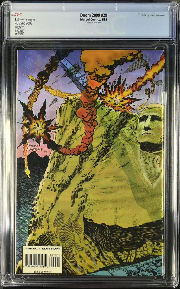 Doom 2099 #29 (5/95) Graded CGC 9.8 Collector's Edition (Online Order Only)