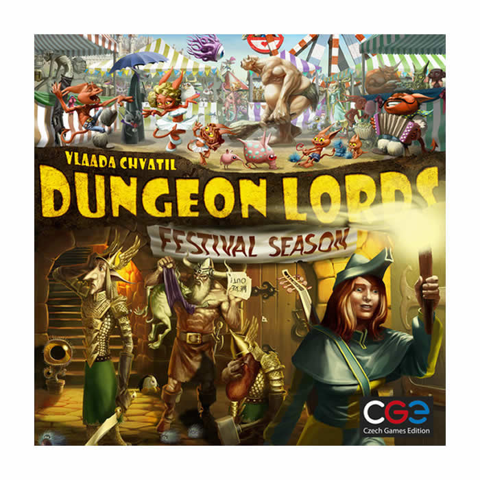 CGE00014 Dungeon Lords Festival Season Expansion Czech Games (ONLINE ORDER ONLY)