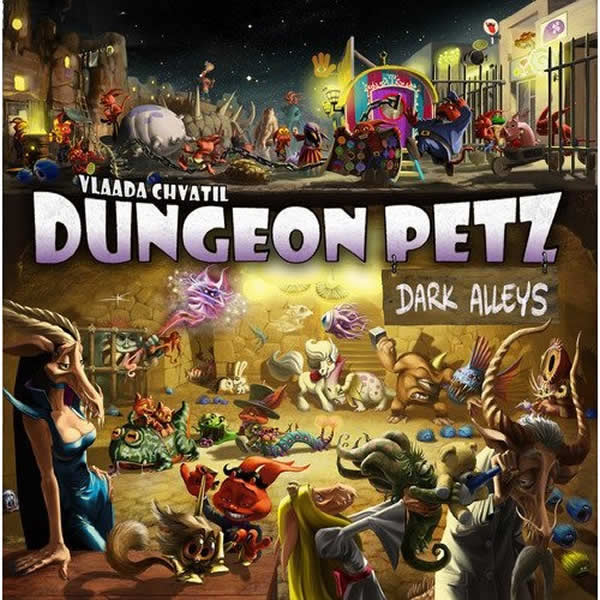 CGE00024 Dungeon Petz Dark Alleys Expansion Czech Games (ONLINE ORDER ONLY)