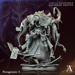 3D Printed Archvillain Games Paragnoste Circus Grotesque Fiendish Troupe 28 32mm D&D (Online Only)