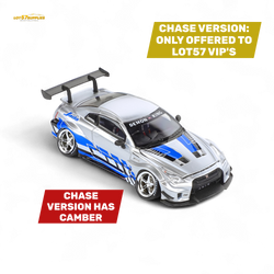 (Pre-Order) Demon King Auto GTR35 RR - Metal Blueberry Livery 1:64 (ONLINE ORDER ONLY)