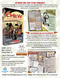 CHEW: The Roleplaying Game (RPG Book + PDF) (ONLINE ORDER ONLY)