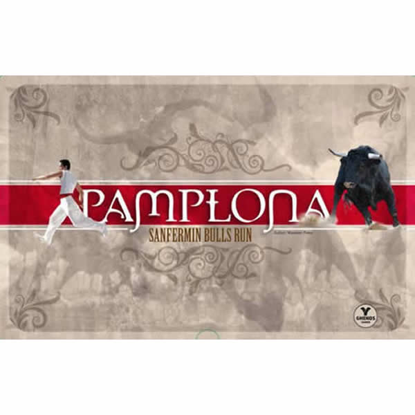 CHG003 Pamplona Boardgame Coffee Haus Games (ONLINE ORDER ONLY)