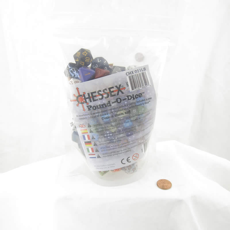 CHX001LB Pound - O - Dice by Chessex (ONLINE ORDER ONLY)