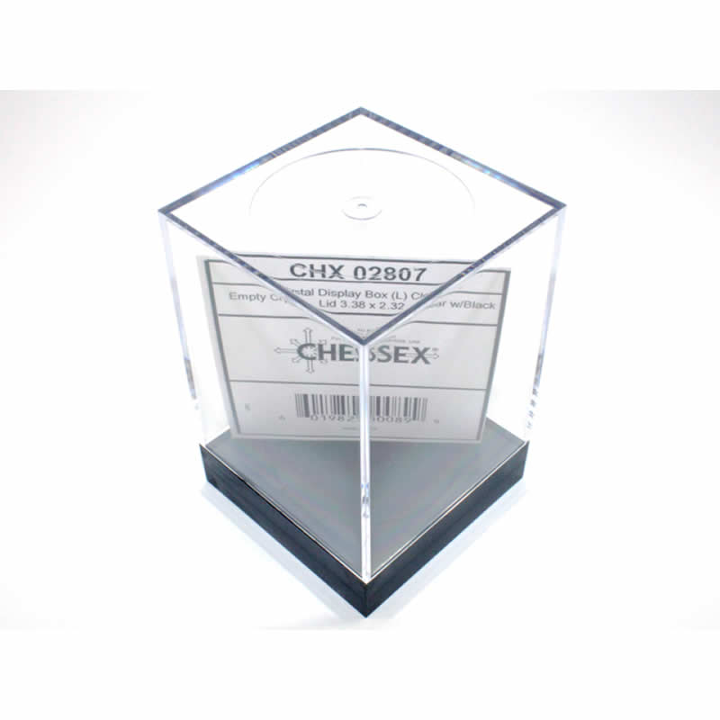 CHX02807 Plastic Figure Display Box Large (2.25in x 2.25in x 3.25in) (ONLINE ORDER ONLY)