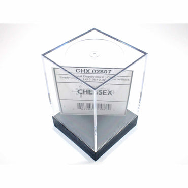 CHX02807 Plastic Figure Display Box Large (2.25in x 2.25in x 3.25in) (ONLINE ORDER ONLY)