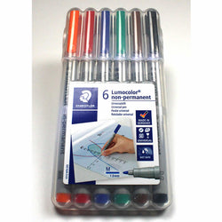 CHX03156 Water Soluble Mat Markers 6-Pack Chessex (ONLINE ORDER ONLY)