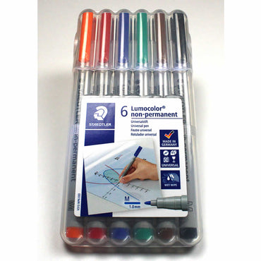 CHX03156 Water Soluble Mat Markers 6-Pack Chessex (ONLINE ORDER ONLY)