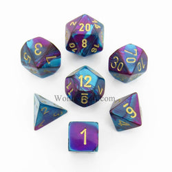 CHESSEX: POLYHEDRAL Gemini DICE SETS (Online Order Only)