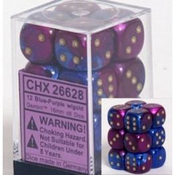 CHESSEX: D6 Gemini DICE SETS - 16mm