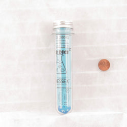 CHX30063 Tropical Blue Translucent Dice with White Numbers 7+1 Dice Set 16mm (5/8in) (ONLINE ORDER ONLY)