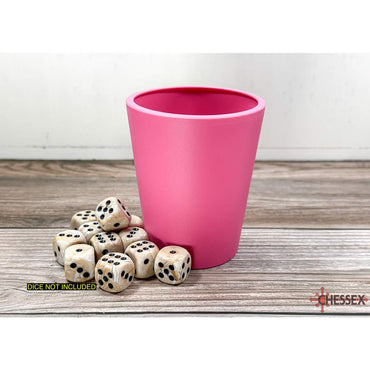 CHX89014 Pink Flexible Dice Cup Chessex (ONLINE ORDER ONLY)
