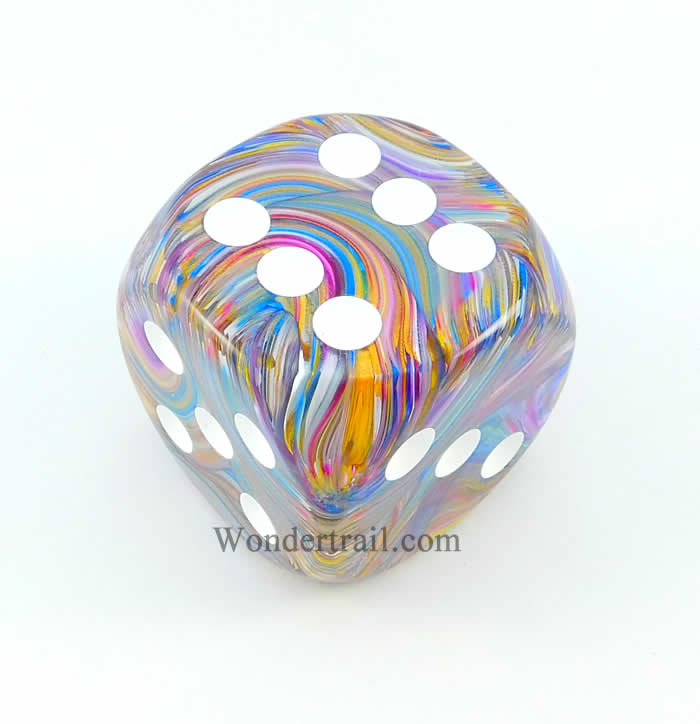 CHXDF5060 Carousel Festive Die with White Pips D6 50mm (1.97in) Pack of 1 (ONLINE ORDER ONLY)