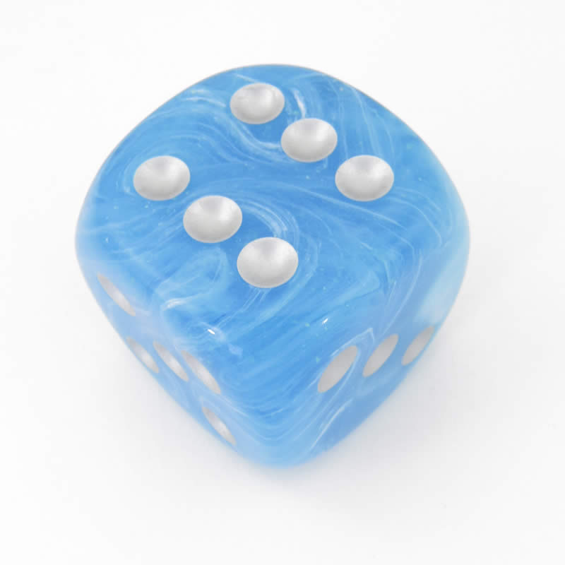 CHXDH5066 Sky Luminary Die with Silver Pips D6 50mm (1.97in) Pack of 1 (ONLINE ORDER ONLY)