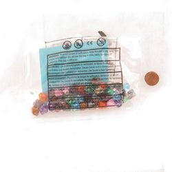 CHXLE920 Assorted Mini Dice No 3 with Numbers D10 10mm (3/8in) Pack of 50 (ONLINE ORDER ONLY)