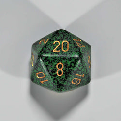 CHXXS2002 Golden Recon Speckled Die Gold Numbers D20 34mm Pack of 1 (ONLINE ORDER ONLY)