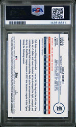 Graded 2024 Topps Chrome Update Colt Keith #USC8 Gold Raywave #/50 Rookie RC Baseball Card PSA 10 Gem Mint