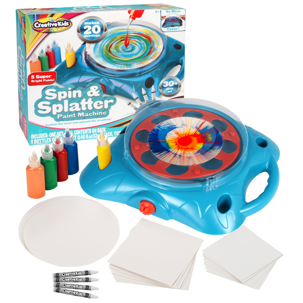 Creative Kids Spin Art Machine in Aqua Blue! Top Rated for Quality and Ease of use! (ONLINE ORDER ONLY)