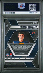 Graded 2025 Panini Mosaic Colston Loveland #275 Variation Rookie RC Football Card PSA 10 Gem Mint (ONLINE ORDER ONLY)