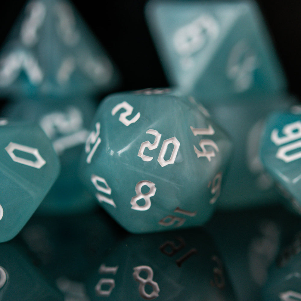 Monk Class Acrylic Dice Set (ONLINE ORDER ONLY)