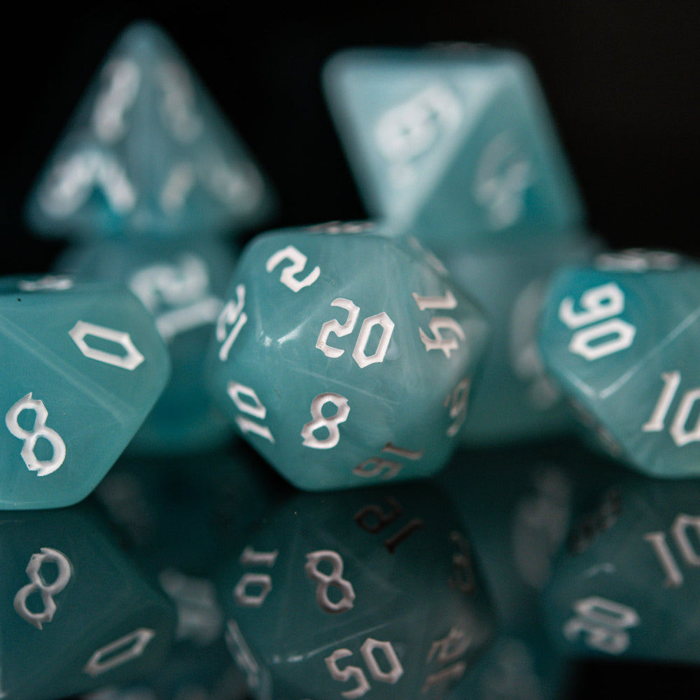 Monk Class Acrylic Dice Set (ONLINE ORDER ONLY)