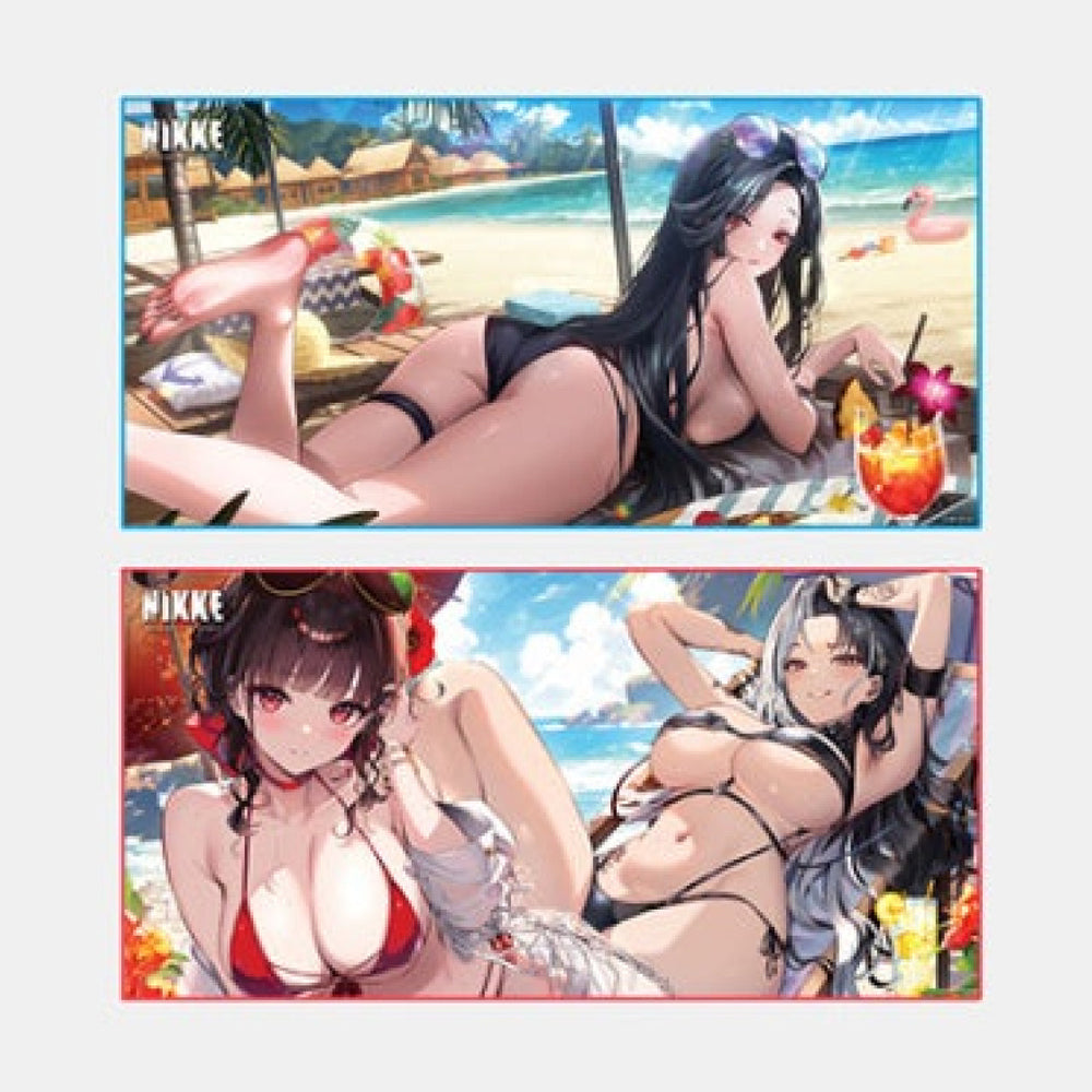 Colli Co Visual Beach Towel KOREAN - Goddess of Victory: NIKKE Gangnam Popup (Online Order Only)