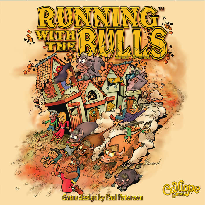 CLP114 Running With The Bulls Family Game Calliope Games (ONLINE ORDER ONLY)