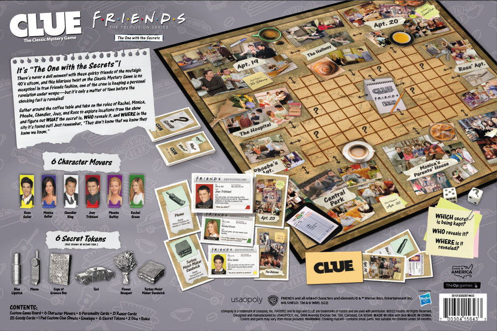 CLUE®: Friends (ONLINE ORDER ONLY)