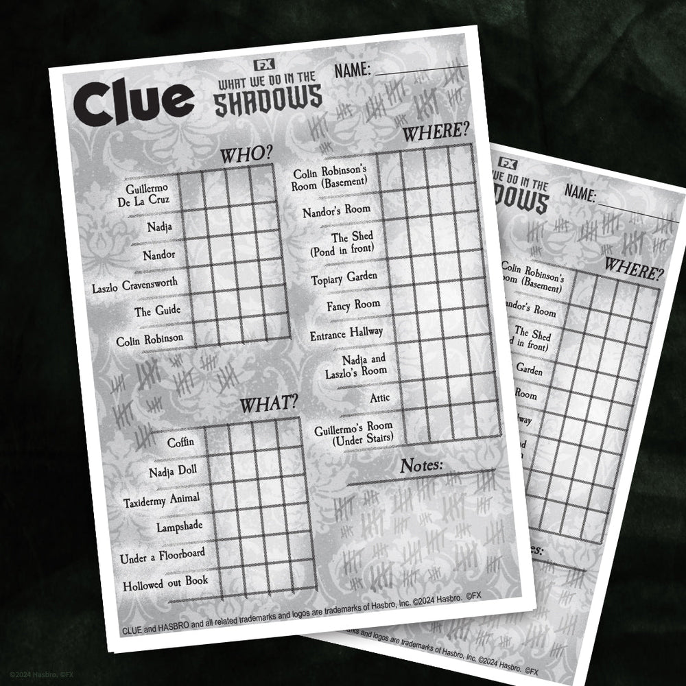 CLUE®: What We Do In The Shadows (ONLINE ORDER ONLY)