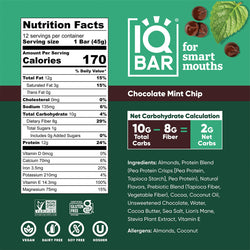 Chocolate Mint Chip (12 Bars) (Online Order Only)