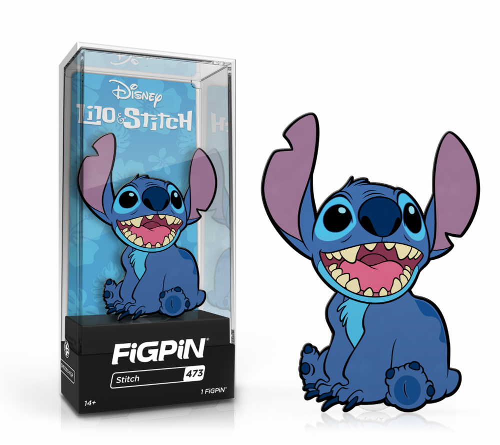 FiGPiN: Lilo & Stitch - Stitch (Sitting) #473 (ONLINE ORDER ONLY)