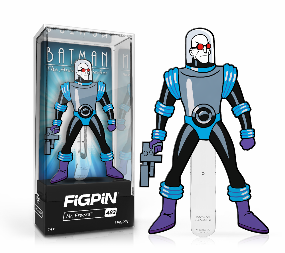 FiGPiN: Batman The Animated Series - Mr. Freeze #482 (ONLINE ORDER ONLY)