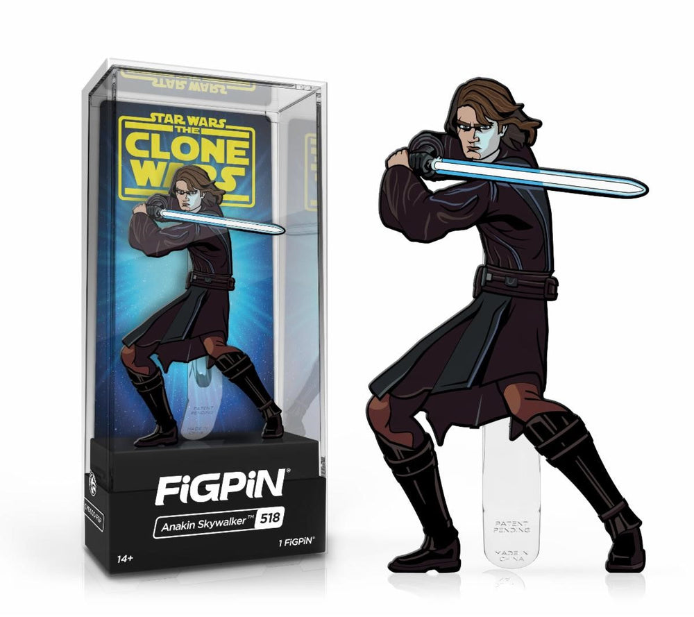 FiGPiN: Star Wars: The Clone Wars - Anakin Skywalker #518 (ONLINE ORDER ONLY)