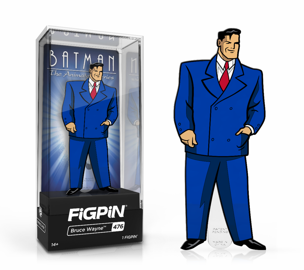 FiGPiN: Batman The Animated Series - Bruce Wayne #476 (ONLINE ORDER ONLY)