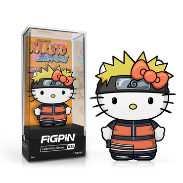 FiGPiN: Naruto x Hello Kitty - Hello Kitty Naruto #635 (ONLINE ORDER ONLY)