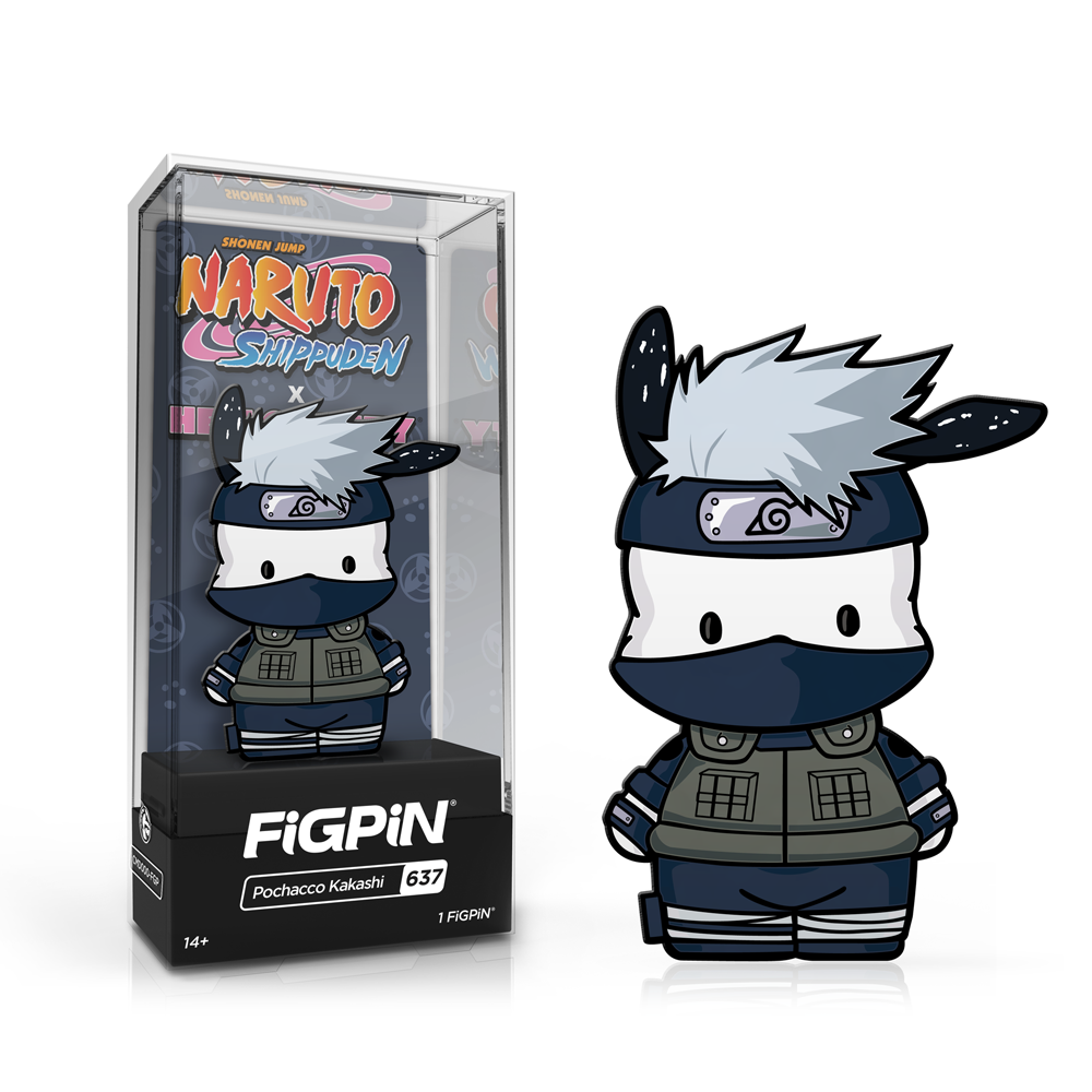 FiGPiN: Naruto x Hello Kitty - Pochacco Kakashi #637 (ONLINE ORDER ONLY)