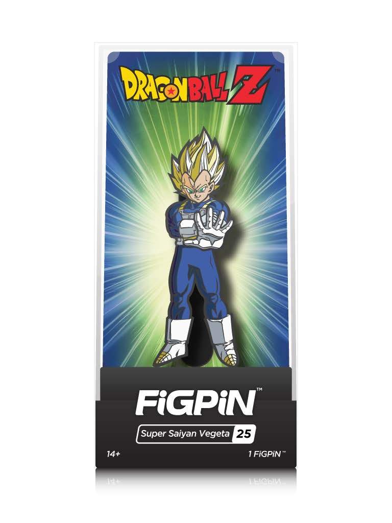 FiGPiN: Dragon Ball Z - Super Saiyan Vegeta #25 (ONLINE ORDER ONLY)