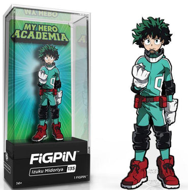FiGPiN: My Hero Academia - Izuku Midoriya #135 (ONLINE ORDER ONLY)
