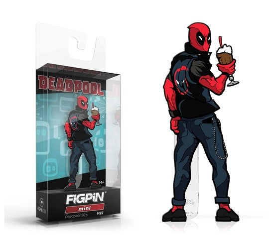 FiGPiN mini: Deadpool - Deadpool 50s #M22 (ONLINE ORDER ONLY)