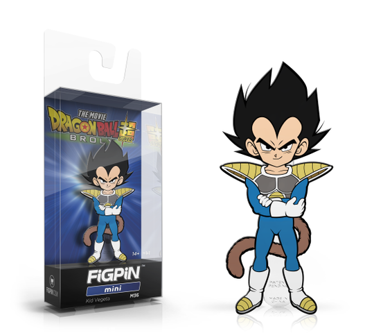 FiGPiN Mini: Dragon Ball Super: Broly The Movie - Kid Vegeta #M36 (ONLINE ORDER ONLY)