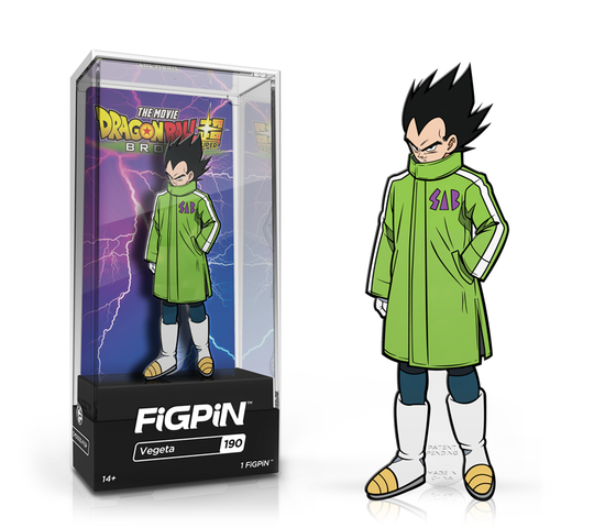 FiGPiN: Dragon Ball Super: Broly The Movie - Vegeta #190 (ONLINE ORDER ONLY)